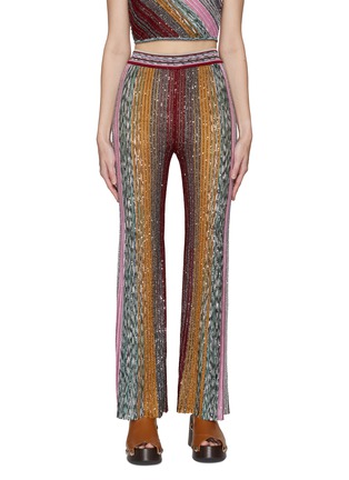Main View - Click To Enlarge - MISSONI - LACED SEQUIN PANTS