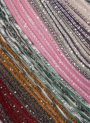  - MISSONI - SLEEVELESS ONE SHOULDER CROPPED WRAP TOP