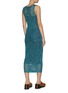 Back View - Click To Enlarge - MISSONI - Sequined Net Sleeveless Maxi Dress