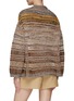 Back View - Click To Enlarge - MISSONI - LONG SLEEVE SPACE DYE CARDIGAN