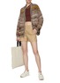 Figure View - Click To Enlarge - MISSONI - LONG SLEEVE SPACE DYE CARDIGAN