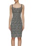 Main View - Click To Enlarge - MISSONI - Scoop Neck Snake Patterned Raschel Knit Dress