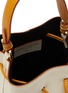 Detail View - Click To Enlarge - STRATHBERRY - ‘Lana Osette’ Leather Drawstring Bucket Bag