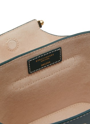 Detail View - Click To Enlarge - STRATHBERRY - ‘Safari’ Leather Flapped Bucket Bag