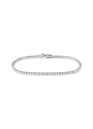 Main View - Click To Enlarge - LC COLLECTION JEWELLERY - 18K White Gold Diamond Tennis Bracelet