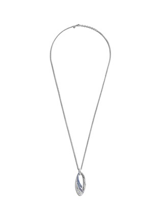 Main View - Click To Enlarge - JOHN HARDY - ‘BAMBOO’ BLUE SAPPHIRE STERLING SILVER NECKLACE