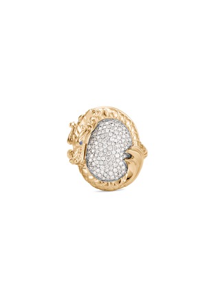 Main View - Click To Enlarge - JOHN HARDY - ‘Legends Naga’ Diamond Sapphire 18K Gold Ring