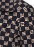 MISBHV - Monogram Wide Collar Zip Up Shirt