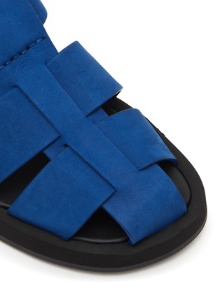 Detail View - Click To Enlarge - THE ROW KIDS - FLAT FISHERMAN VELCRO KIDS AND TODDLER SANDALS