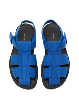 Figure View - Click To Enlarge - THE ROW KIDS - FLAT FISHERMAN VELCRO KIDS AND TODDLER SANDALS