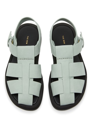 Figure View - Click To Enlarge - THE ROW - FLAT FISHERMAN VELCRO KIDS AND TODDLER SANDALS