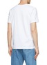 Back View - Click To Enlarge - MAISON KITSUNÉ - Embroidered Fox Head Patch Classic T-Shirt