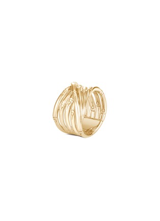 Detail View - Click To Enlarge - JOHN HARDY - ‘BAMBOO’ 18K GOLD RING
