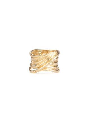 Main View - Click To Enlarge - JOHN HARDY - ‘BAMBOO’ 18K GOLD RING