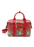 Main View - Click To Enlarge - KENZO - Floral Print Leather Crossbody Bag