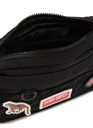 Detail View - Click To Enlarge - KENZO - Logo Velcro Patch Belt Bag