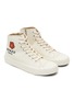 Detail View - Click To Enlarge - KENZO - ‘Kenzoschool’ Canvas High-Top Sneakers
