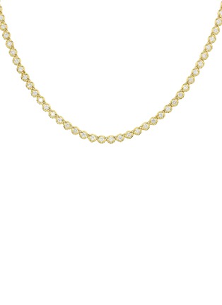 Main View - Click To Enlarge - LC COLLECTION JEWELLERY - Diamond 18K Gold Necklace