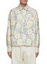 Main View - Click To Enlarge - JACQUEMUS - Desaturated Floral Print Cotton Cropped Shirt