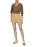 Front View - Click To Enlarge - EQUIL - CROPPED V-NECK KNITTED SWEATER