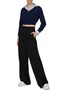 Figure View - Click To Enlarge - EQUIL - CROPPED V-NECK SWEATER
