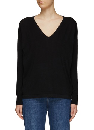 Main View - Click To Enlarge - EQUIL - V-NECK SWEATER