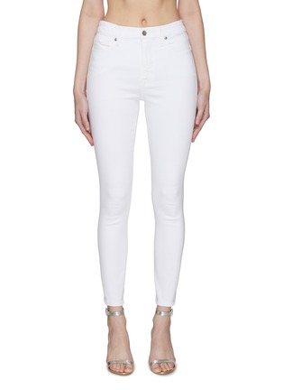 Main View - Click To Enlarge - GOOD AMERICAN - ‘CORE GOOD’ LEGS CROPPED SKINNY JEANS