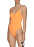 Figure View - Click To Enlarge - GOOD AMERICAN - ‘SHOW OFF‘ JACQUARD ONE PIECE SWIMSUIT