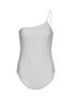 Main View - Click To Enlarge - GOOD AMERICAN - SPARKLE HOT SHOULDER ONE PIECE SWIMSUIT