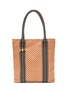 Main View - Click To Enlarge - STELAR - ‘FLORES’ WOVEN LEATHER TOTE BAG