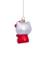 Detail View - Click To Enlarge - VONDELS - Glittering Heart Hello Kitty Glass Ornament