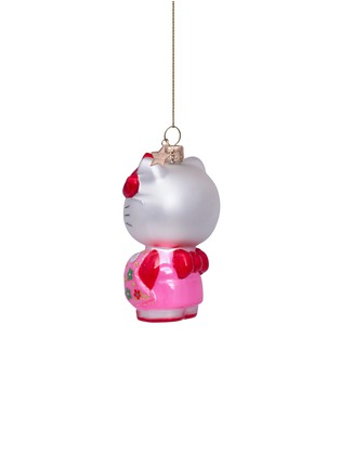 Detail View - Click To Enlarge - VONDELS - Glittering Kimono Hello Kitty Glass Ornament