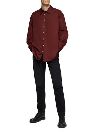 Figure View - Click To Enlarge - THE ROW - ‘LUKRE’ LONG SLEEVE BUTTON UP SOFT COTTON SHIRT