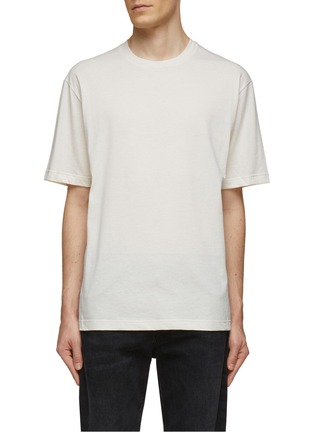 Main View - Click To Enlarge - THE ROW - ‘ERRIGAL’ SHORT SLEEVE ORGANIC COTTON T-SHIRT