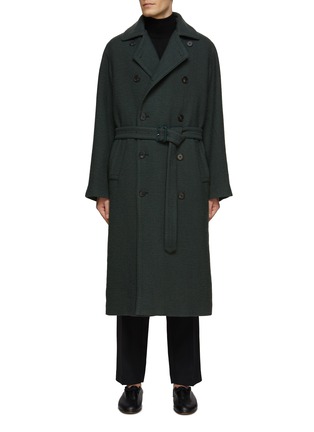 Main View - Click To Enlarge - THE ROW - ‘BETZO’ REMOVEABLE BELT COAT