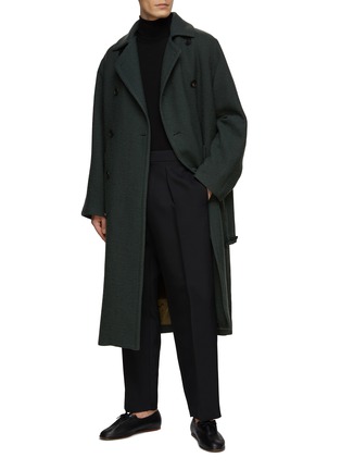 Figure View - Click To Enlarge - THE ROW - ‘BETZO’ REMOVEABLE BELT COAT