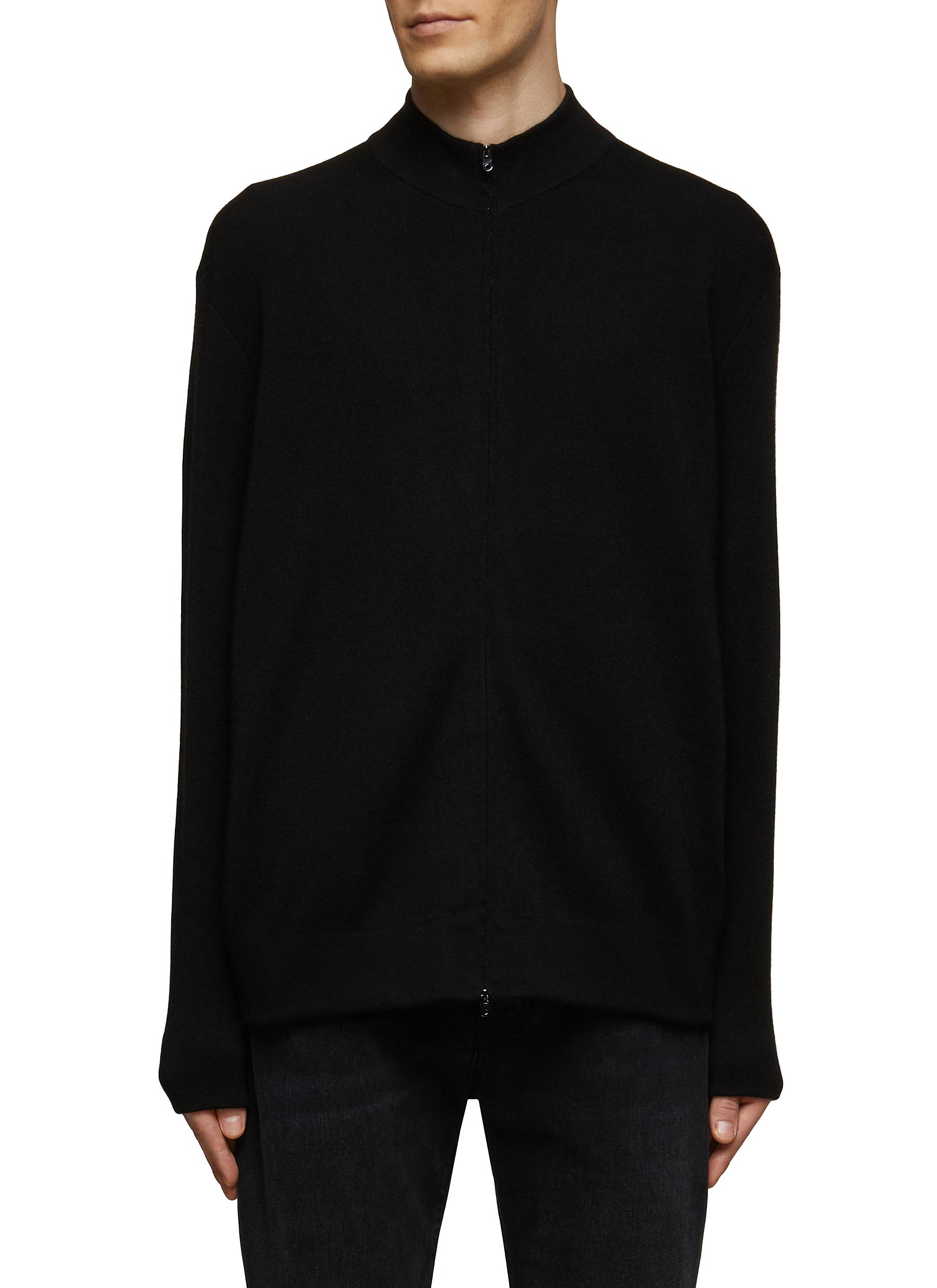 Lomez' Mock Neck Cashmere Blend Knit 