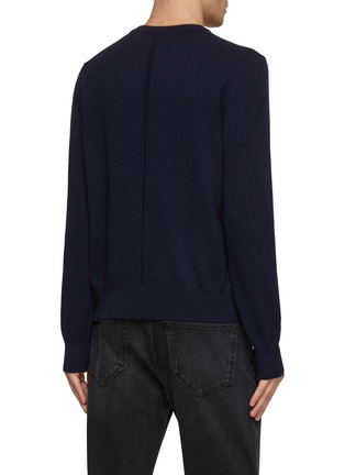 Back View - Click To Enlarge - THE ROW - ‘BENJI’ LONG SLEEVE CASHMERE SWEATER