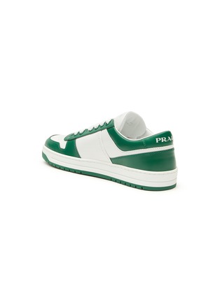  - PRADA - ‘Downtown’ Logo Plaque Lace-Up Sneakers