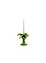 Main View - Click To Enlarge - LES OTTOMANS - PALM TREE CANDLEHOLDER — GREEN