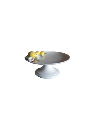 Main View - Click To Enlarge - LES OTTOMANS - Lemon Ceramic Cake Stand