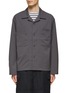 Main View - Click To Enlarge - NANAMICA - Contrasting Stitching Notch Collar Shirt Jacket