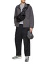 Figure View - Click To Enlarge - NANAMICA - Contrasting Stitching Notch Collar Shirt Jacket