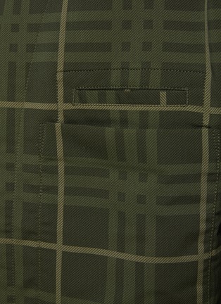  - NANAMICA - ALPHADRY CHEQUERED BUTTON FRONT POCKET DETAIL SHIRT JACKET