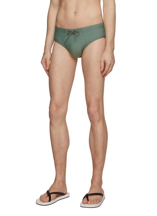 Figure View - Click To Enlarge - CDLP - Low Waist Drawstring Swimming Briefs