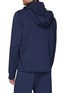Back View - Click To Enlarge - INNOTIER - ‘Champion Series Vertex’ Hooded Jacket — Dark Slate Blue