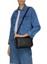 Front View - Click To Enlarge - LOEWE - ‘PUZZLE’ CALF LEATHER SMALL CROSSBODY BAG