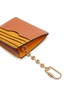 Detail View - Click To Enlarge - LOEWE - ANAGRAM SQUARE GRAINED CALF LEATHER KEY CARDHOLDER