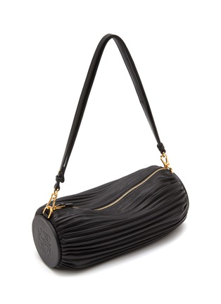 Detail View - Click To Enlarge - LOEWE - PLEATED NAPPA LEATHER BRACELET POUCH