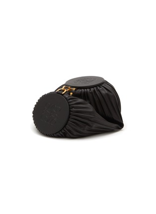 Main View - Click To Enlarge - LOEWE - PLEATED NAPPA LEATHER BRACELET POUCH